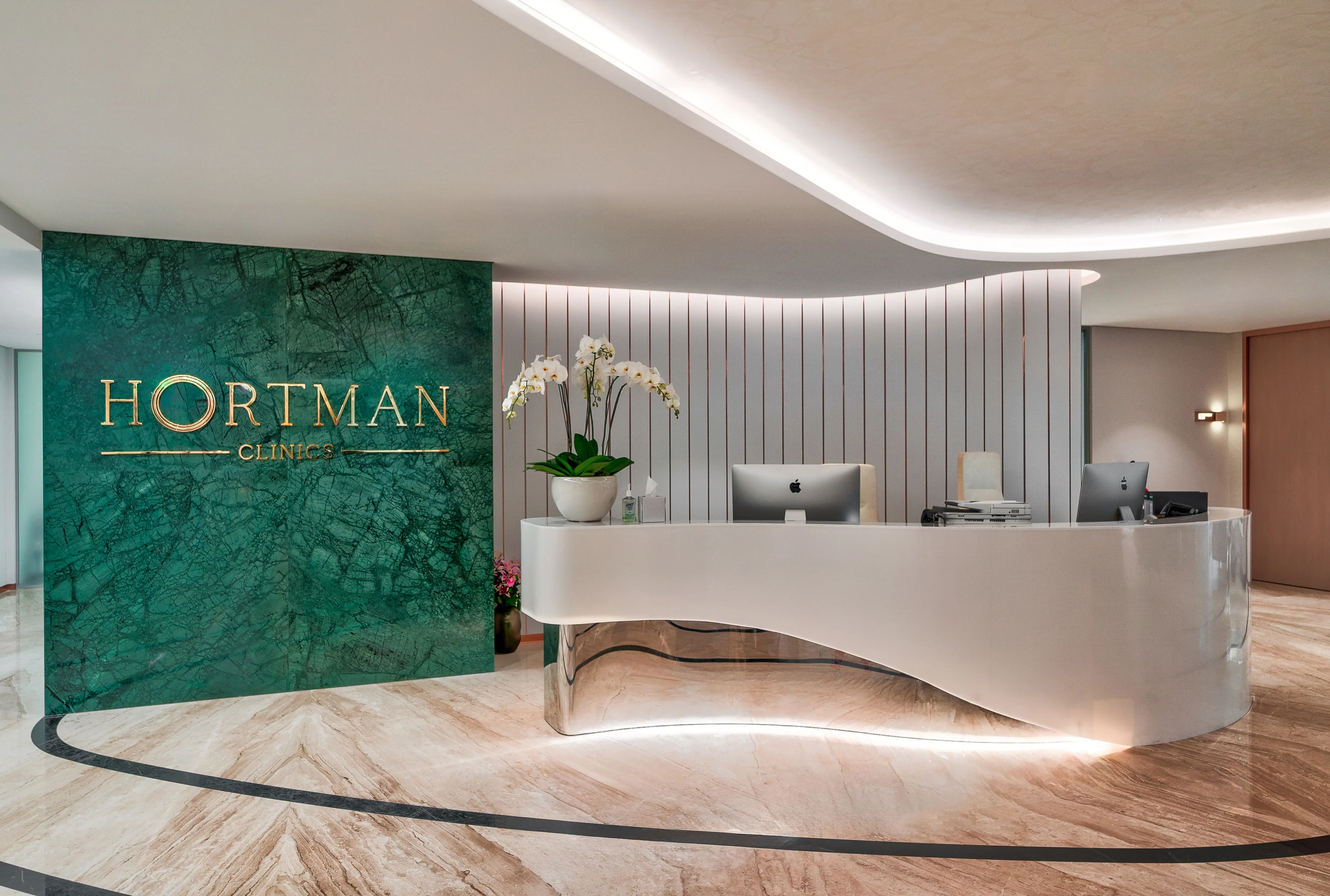 entrance hortman clinics dubai